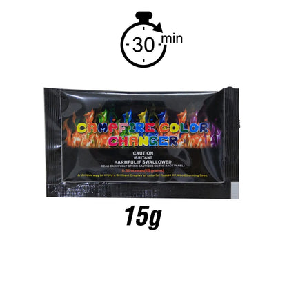 Magic Fire Color Sachets - Colorful Flames for Outdoor Fun - camping nature gear