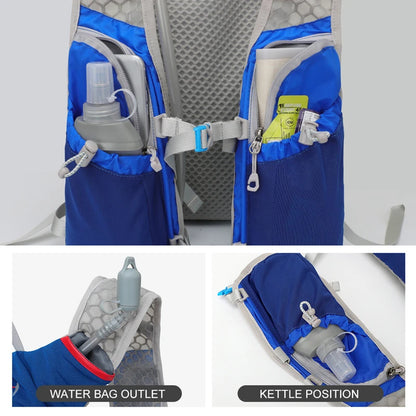 5L Hydration Backpack 500ML Water Bottle