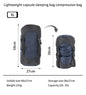 Waterproof Compression Stuff Sack – Lightweight Storage Bag for Sleeping Bags & Gear - camping nature gear