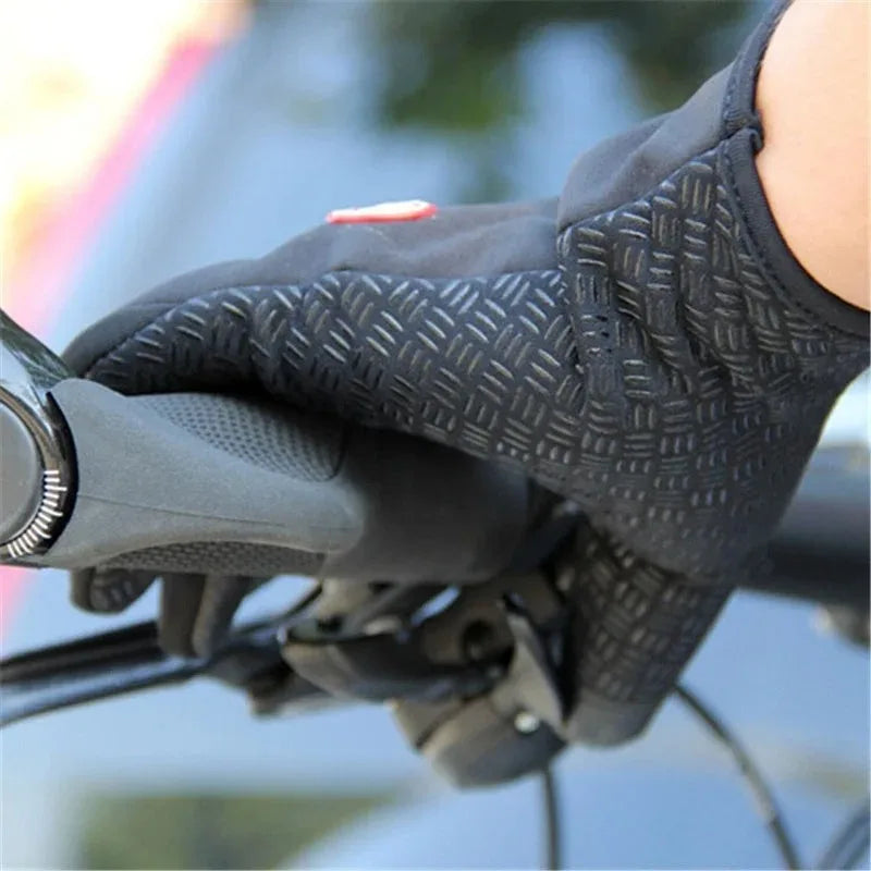 ThermoGrip: Winter Touchscreen Cycling Gloves – Warm, Waterproof, Non-Slip - camping nature gear