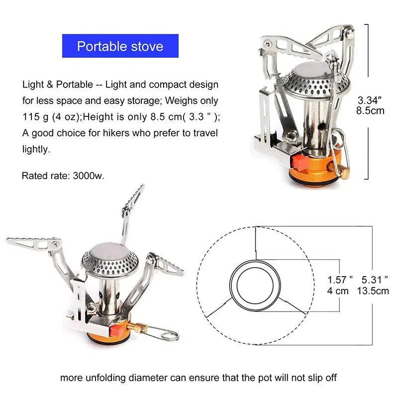 Foldable Gas Stove Burner Heater