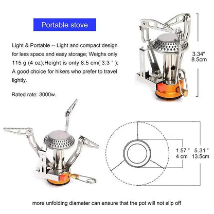 Foldable Gas Stove Burner Heater