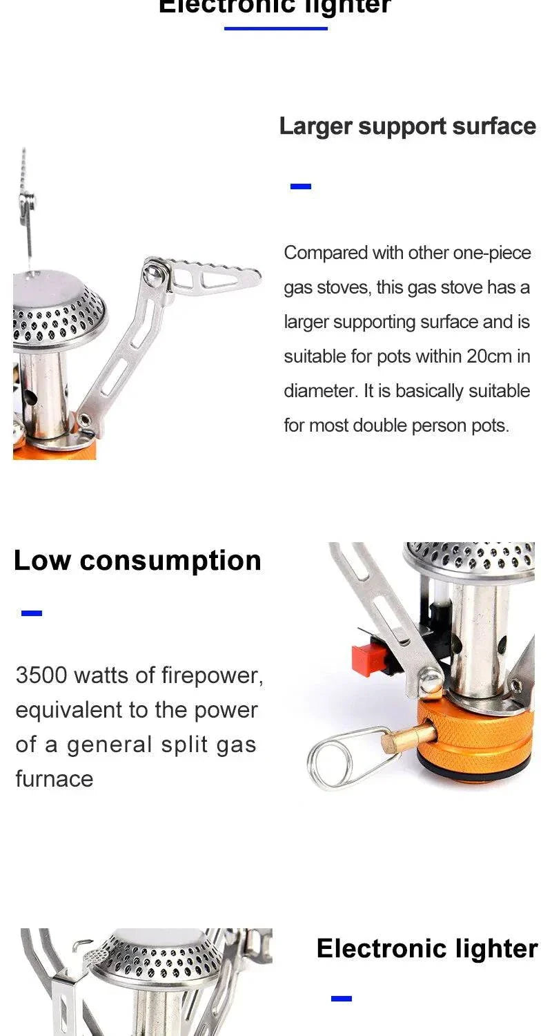 Foldable Gas Stove Burner Heater