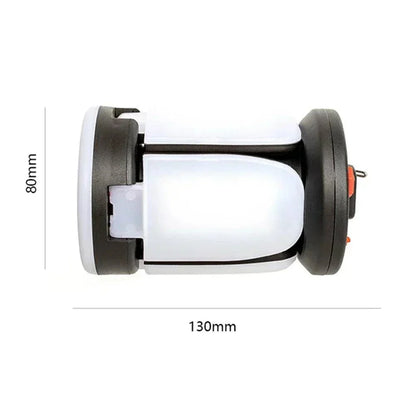 Foldable LED Solar Lantern – 6 Light Modes for Camping