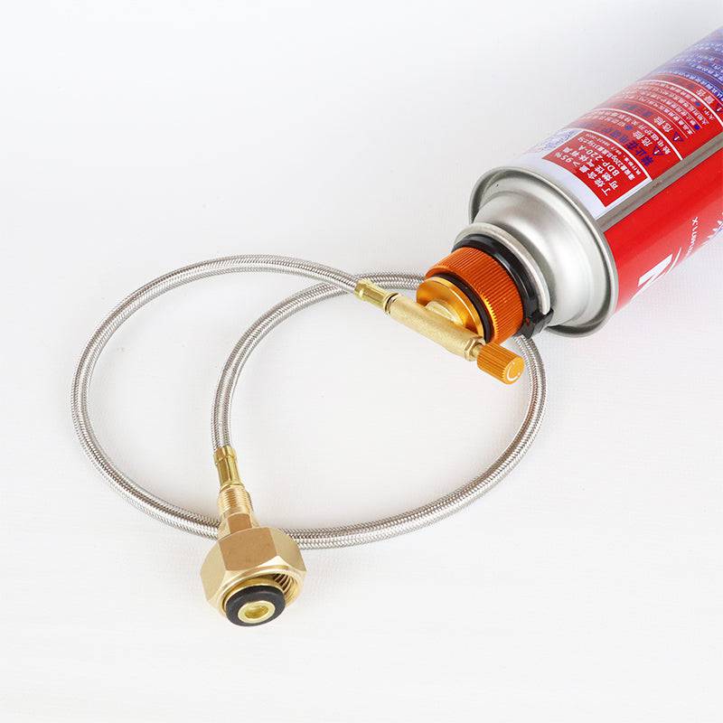 Camping Gas Stove Refill Adapter – Outdoor Cylinder Connector - camping nature gear