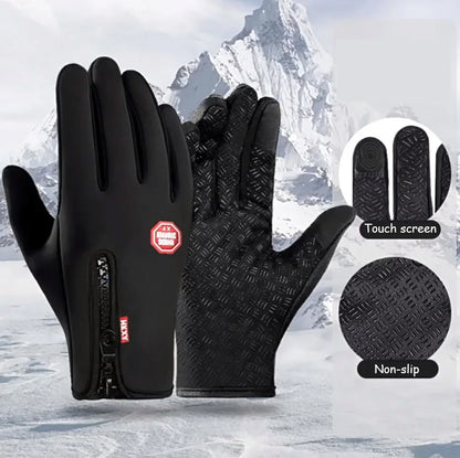 ThermoGrip: Winter Touchscreen Cycling Gloves – Warm, Waterproof, Non-Slip - camping nature gear