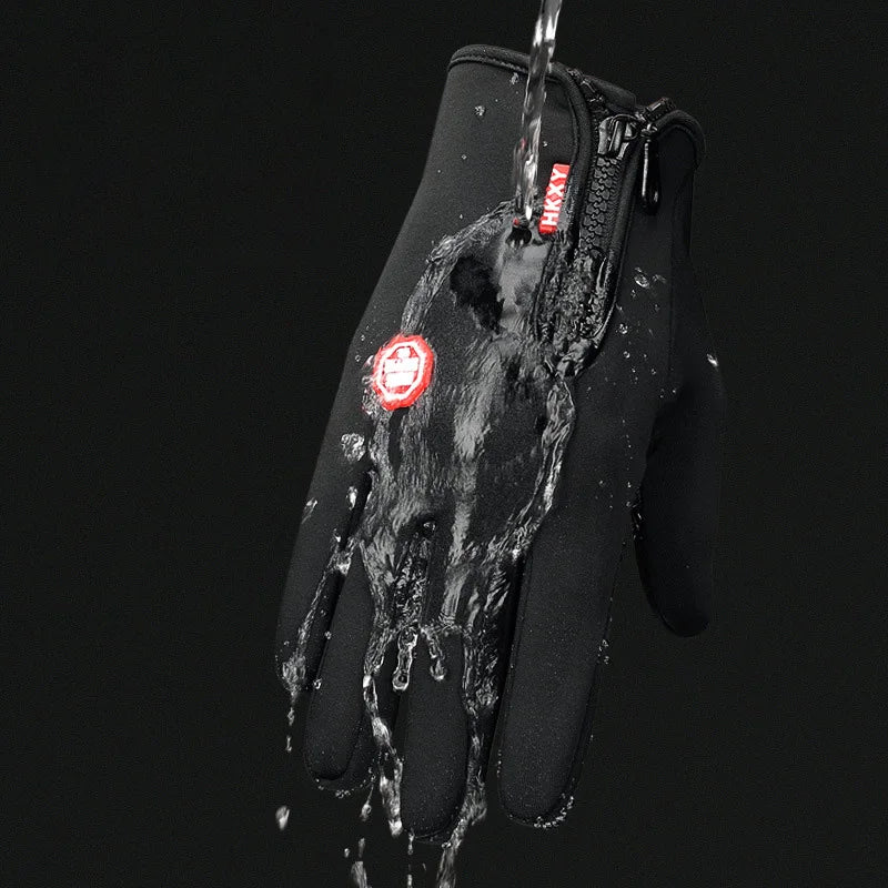 ThermoGrip: Winter Touchscreen Cycling Gloves – Warm, Waterproof, Non-Slip - camping nature gear