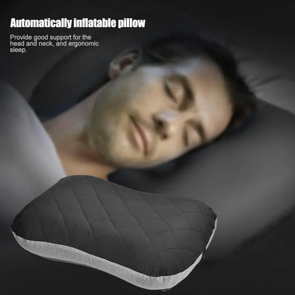 Ultralight Inflatable Camping Pillow – Portable TPU Travel Pillow for Outdoor Napping - camping nature gear