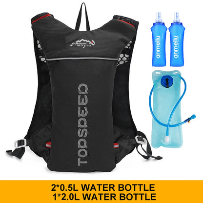 5L Hydration Backpack 500ML Water Bottle