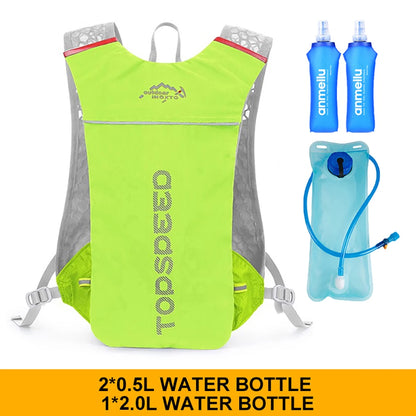 5L Hydration Backpack 500ML Water Bottle