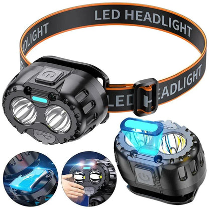 IPX4 Waterproof Headlamp – 250LM XPE 500mAh