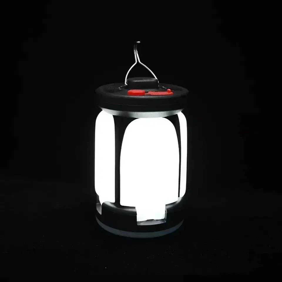 Foldable LED Solar Lantern – 6 Light Modes for Camping