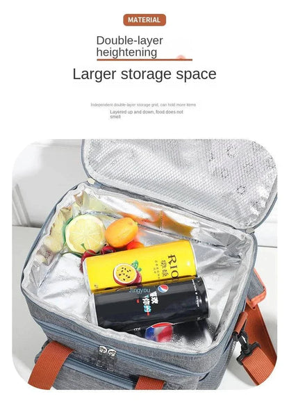 Large Capacity Waterproof Picnic Bag – Thermal Insulation