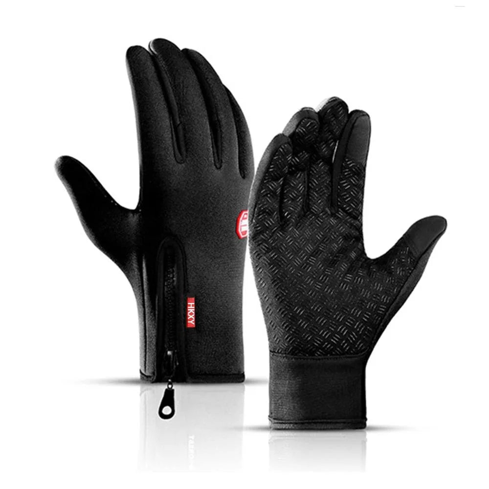 ThermoGrip: Winter Touchscreen Cycling Gloves – Warm, Waterproof, Non-Slip - camping nature gear