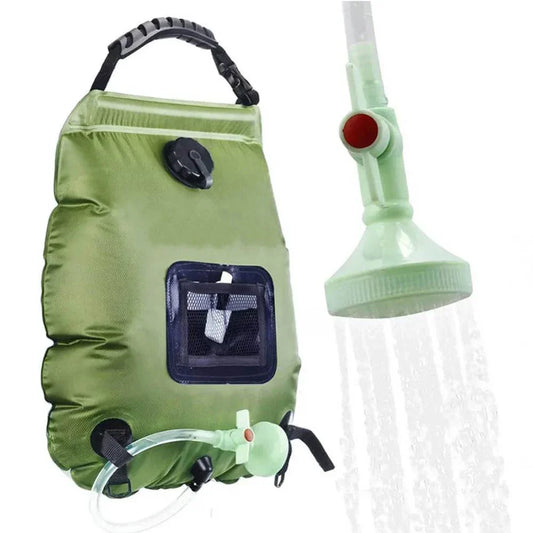 Portable 20L Solar Shower Bag for Camping & Outdoors