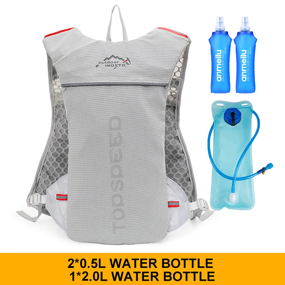 5L Hydration Backpack 500ML Water Bottle