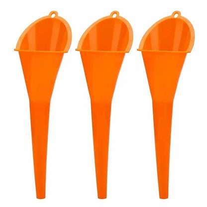 Long Stem Fuel Funnel – Auto & Motorcycle Refueling Tool - camping nature gear