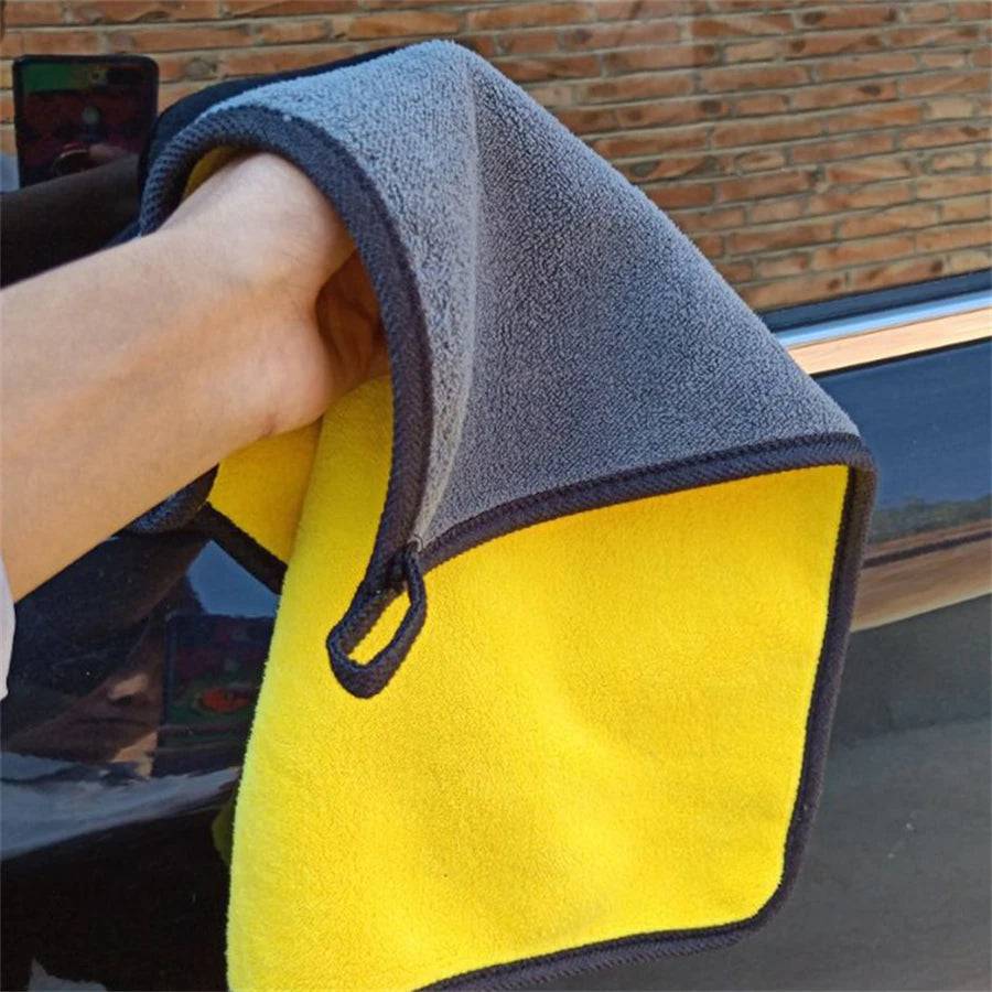 Microfiber Cleaning Towels – Soft Drying Cloths for Car - camping nature gear