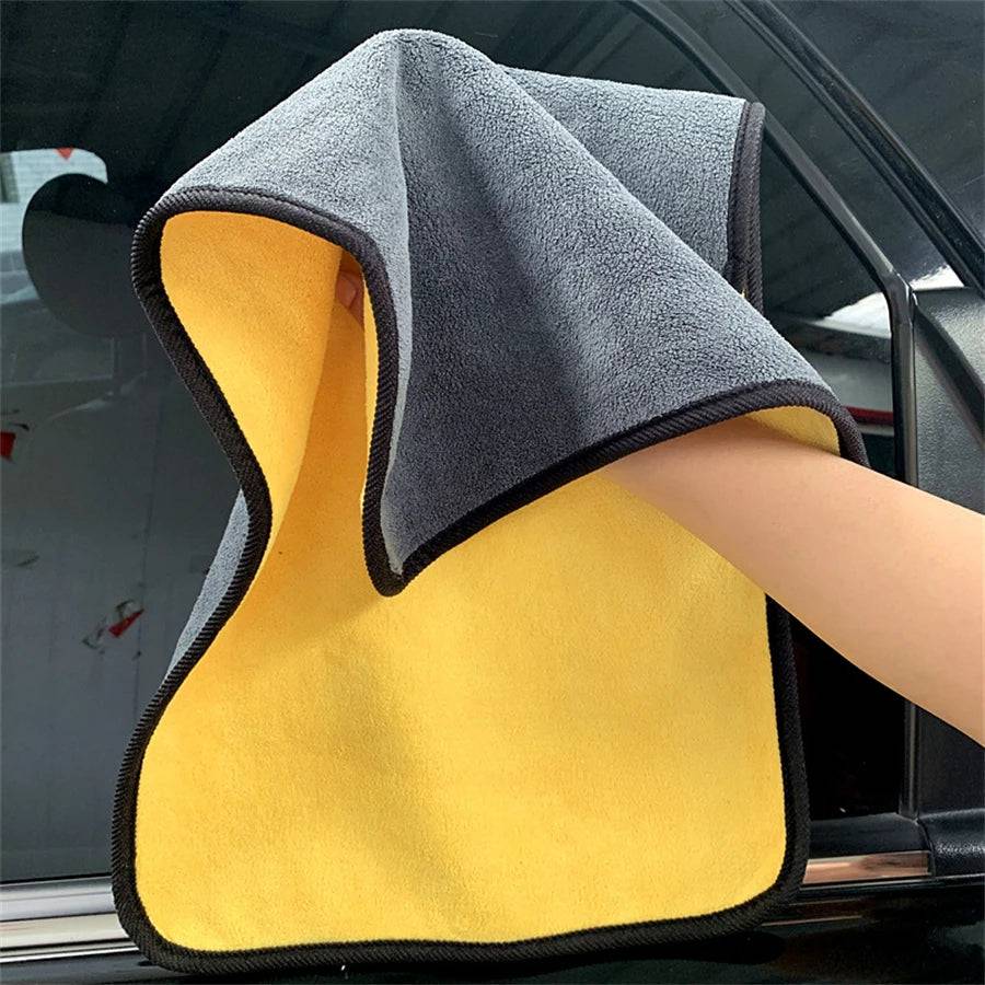 Microfiber Cleaning Towels – Soft Drying Cloths for Car - camping nature gear