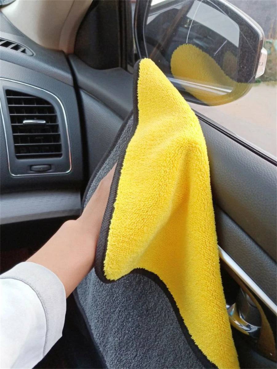 Microfiber Cleaning Towels – Soft Drying Cloths for Car - camping nature gear