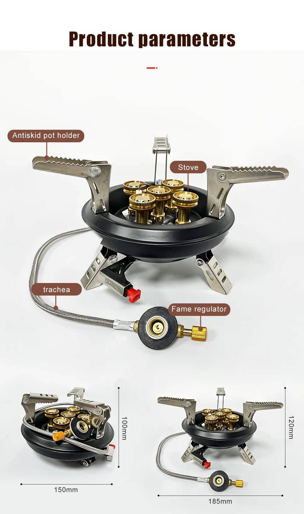 16000W Portable Camping Gas Stove