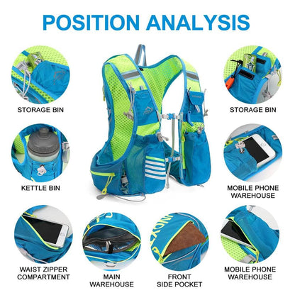 8L Running Hydration Backpack