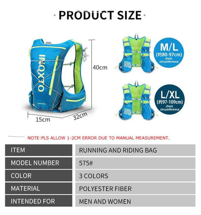 8L Running Hydration Backpack