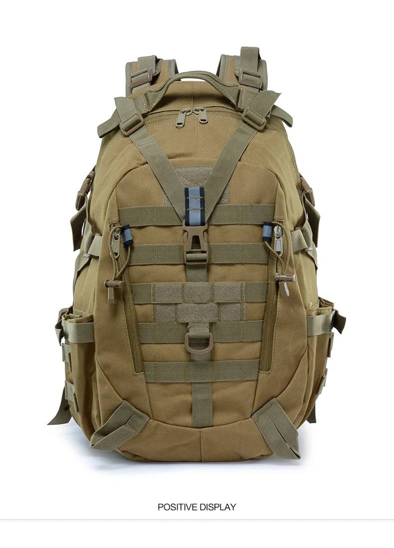 40L Tactical Camping Backpack – Outdoor Travel Bag for Men - camping nature gear