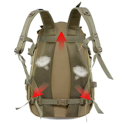 40L Tactical Camping Backpack – Outdoor Travel Bag for Men - camping nature gear