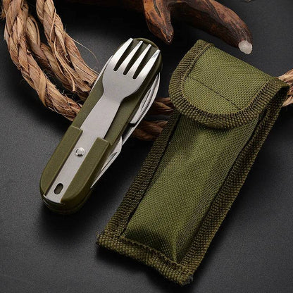 7-in-1 Multifunctional Camping Utensil 