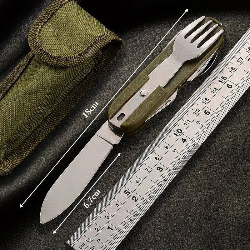 7-in-1 Multifunctional Camping Utensil 