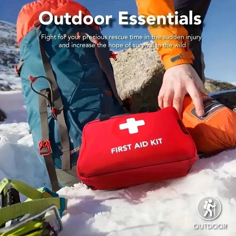 Deluxe 245-Piece First Aid Kit with Carrying Case