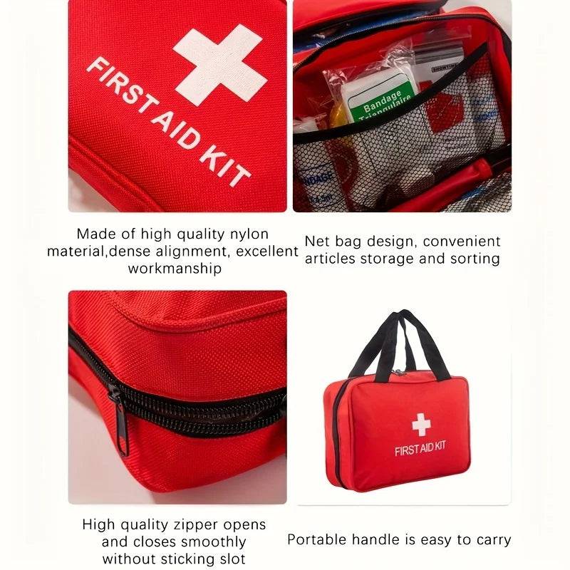 Deluxe 245-Piece First Aid Kit with Carrying Case