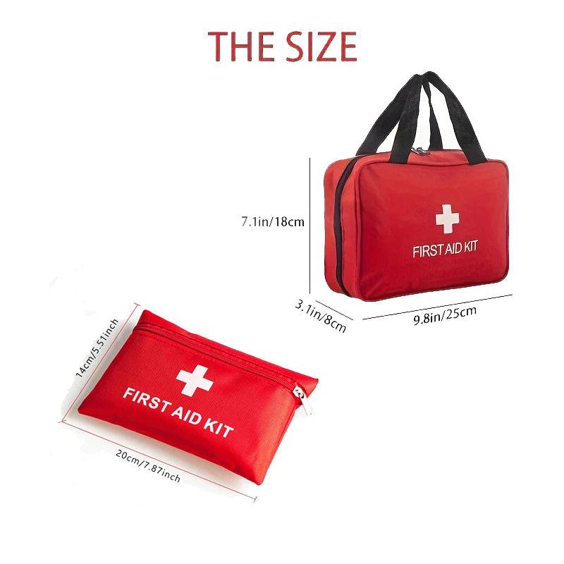 Deluxe 245-Piece First Aid Kit with Carrying Case