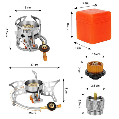 3900W Windproof Folding Gas Stove