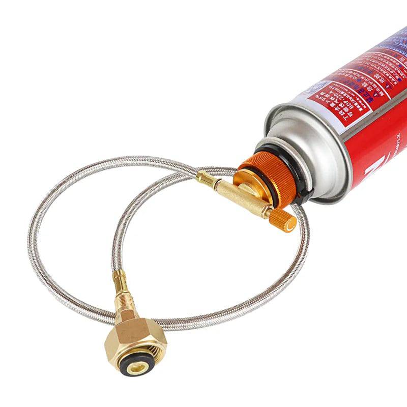 Camping Gas Stove Refill Adapter – Outdoor Cylinder Connector - camping nature gear