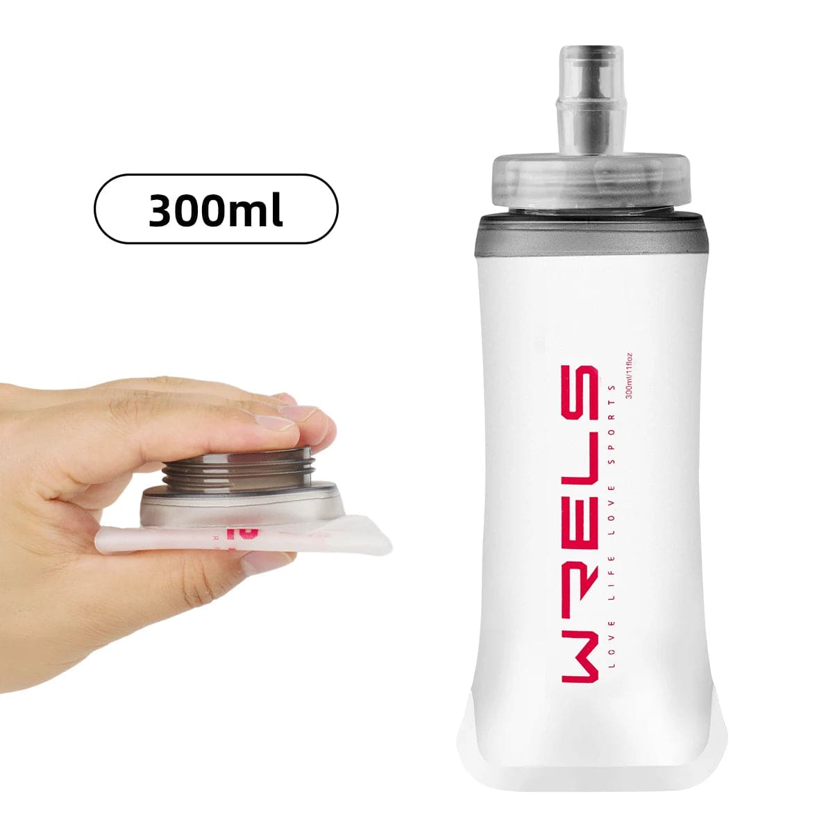 WRELS Foldable Water Bottle – Soft Sports Bottle