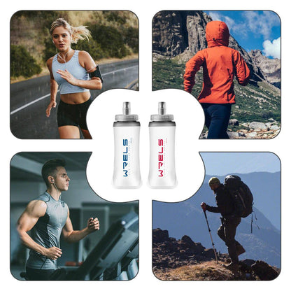 WRELS Foldable Water Bottle – Soft Sports Bottle