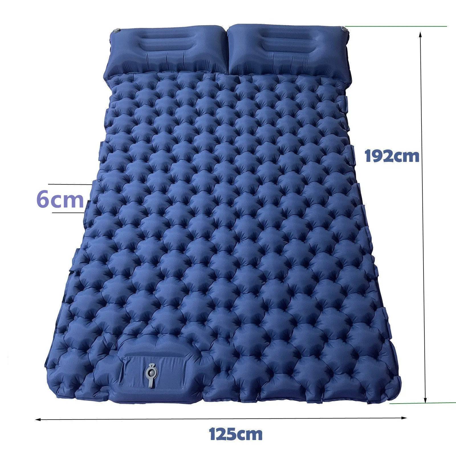 Inflatable Double Mattress – Extra Wide Camping Sleeping Pad