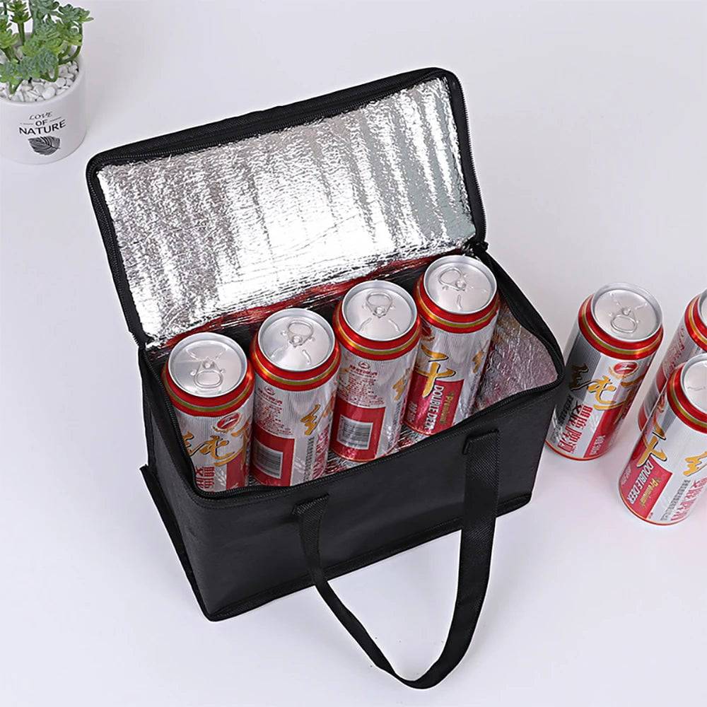 Thermal cooler bag for camping drinks - camping nature gear