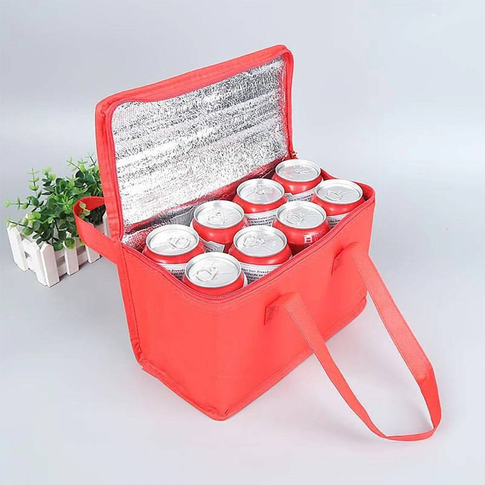 Thermal cooler bag for camping drinks - camping nature gear