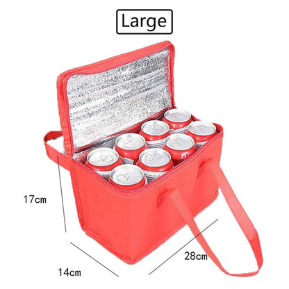 Thermal cooler bag for camping drinks - camping nature gear