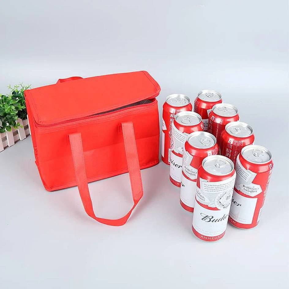 Thermal cooler bag for camping drinks - camping nature gear