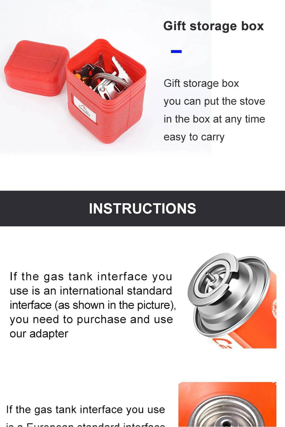 3500W Portable Foldable Gas Stove